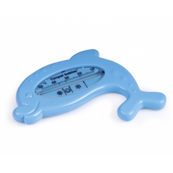 Termometr bezrtęciowy niebieski delfinek 0M+ / Canpol babies